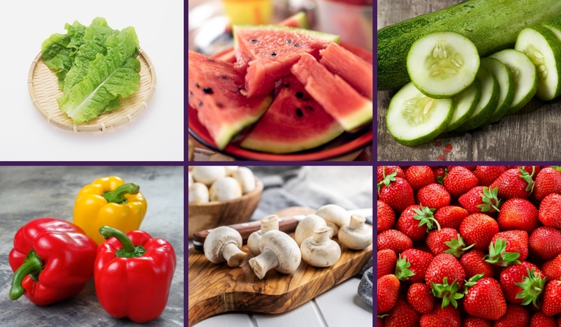 Foods that are extremely low in calories